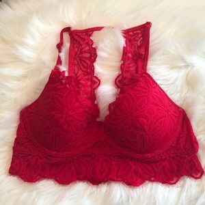 Pink Victoria’s Secret padded bralet